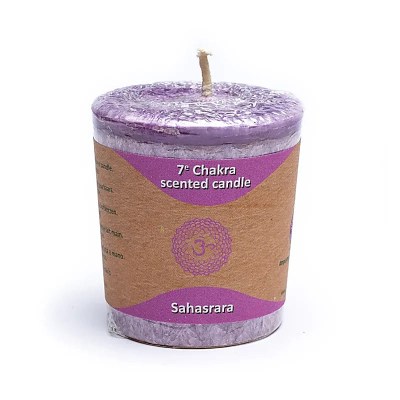 Sahasrara Scented votive candle 7th chakra